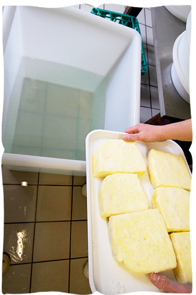 making halloumi cheese